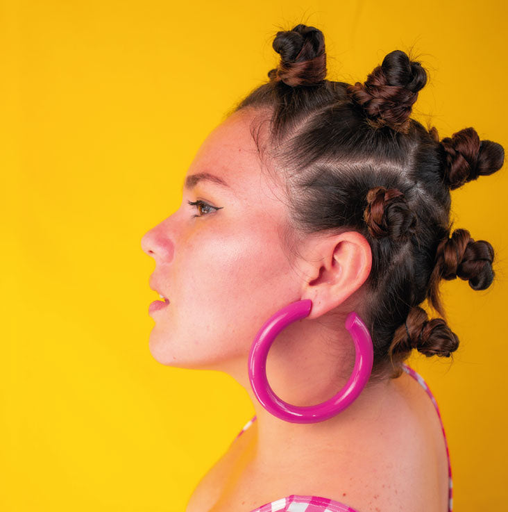 Blin Blin-Arte: ¡Aretes chunky tan ligeros que vas a olvidar que los llevas puestos!