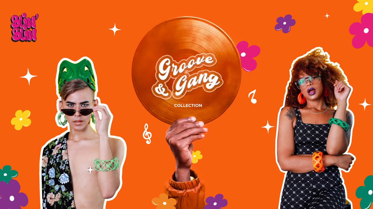 groove and gang coleccion joyeria 3d inspirada en la música