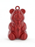 Cartera roja impresa en 3D, modelo exclusivo BLINBLINXFEC con diseño de oso.