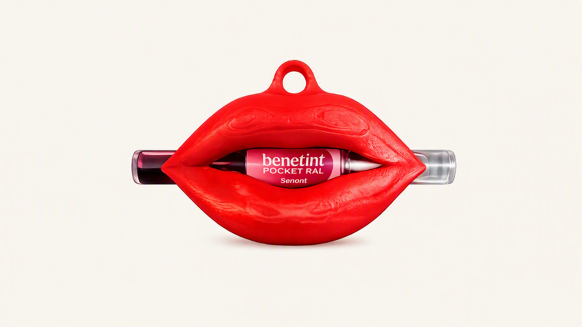 Juicy lips - lipstick case